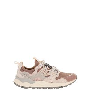 Flower Mountain Women Yamano 3 - Sneakers In Suede And Technical Fabric